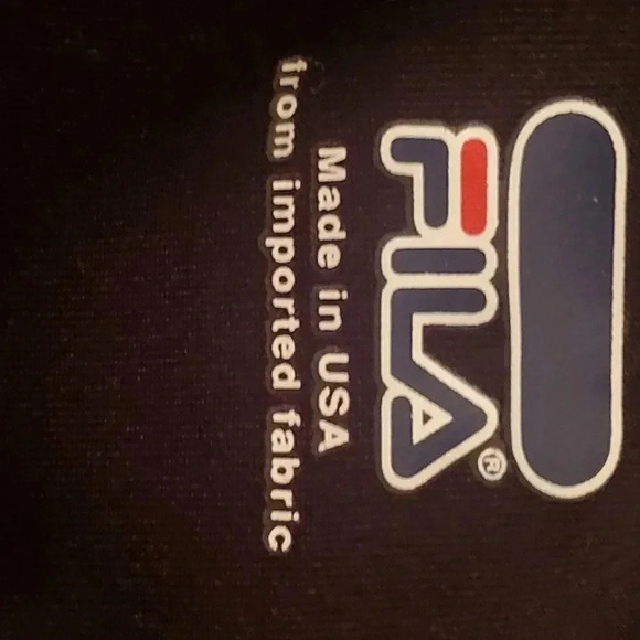 FILA jacket in black with white stripes Size Extra Small - Picture 4 of 4